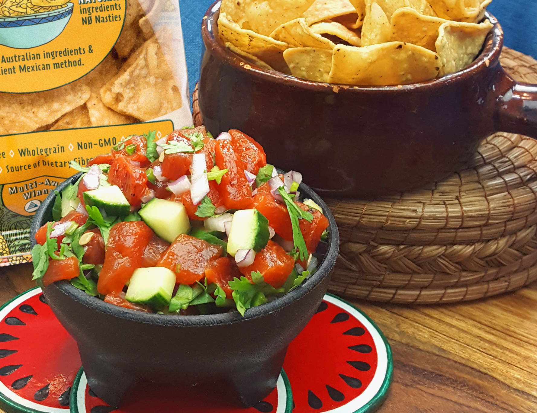 Grilled Watermelon Salsa - La Tortilleria