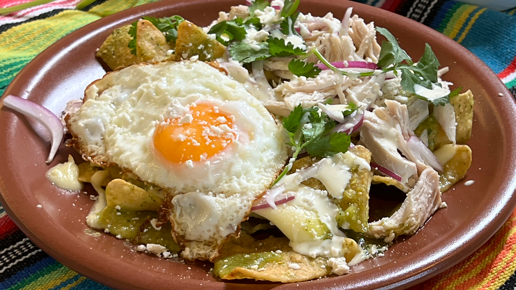 Chilaquiles Verdes - La Tortilleria