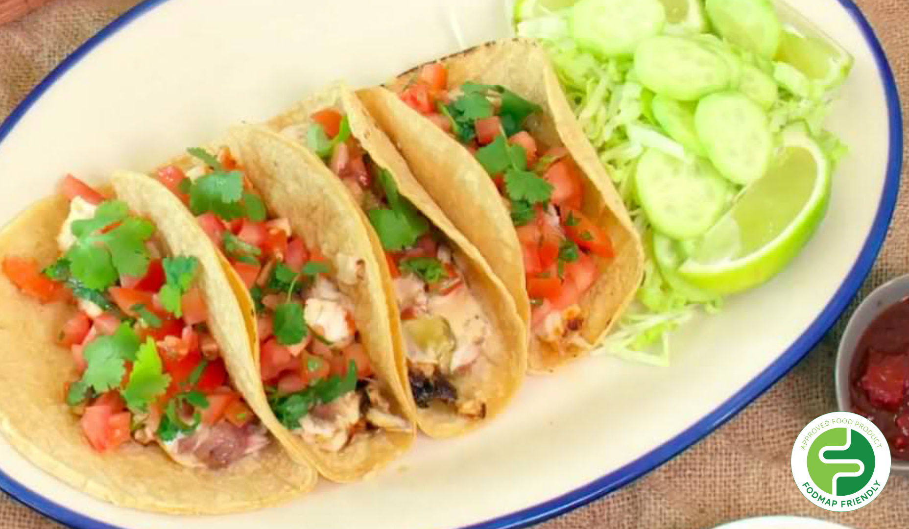 FODMAP Friendly Grilled Fish Tacos - La Tortilleria
