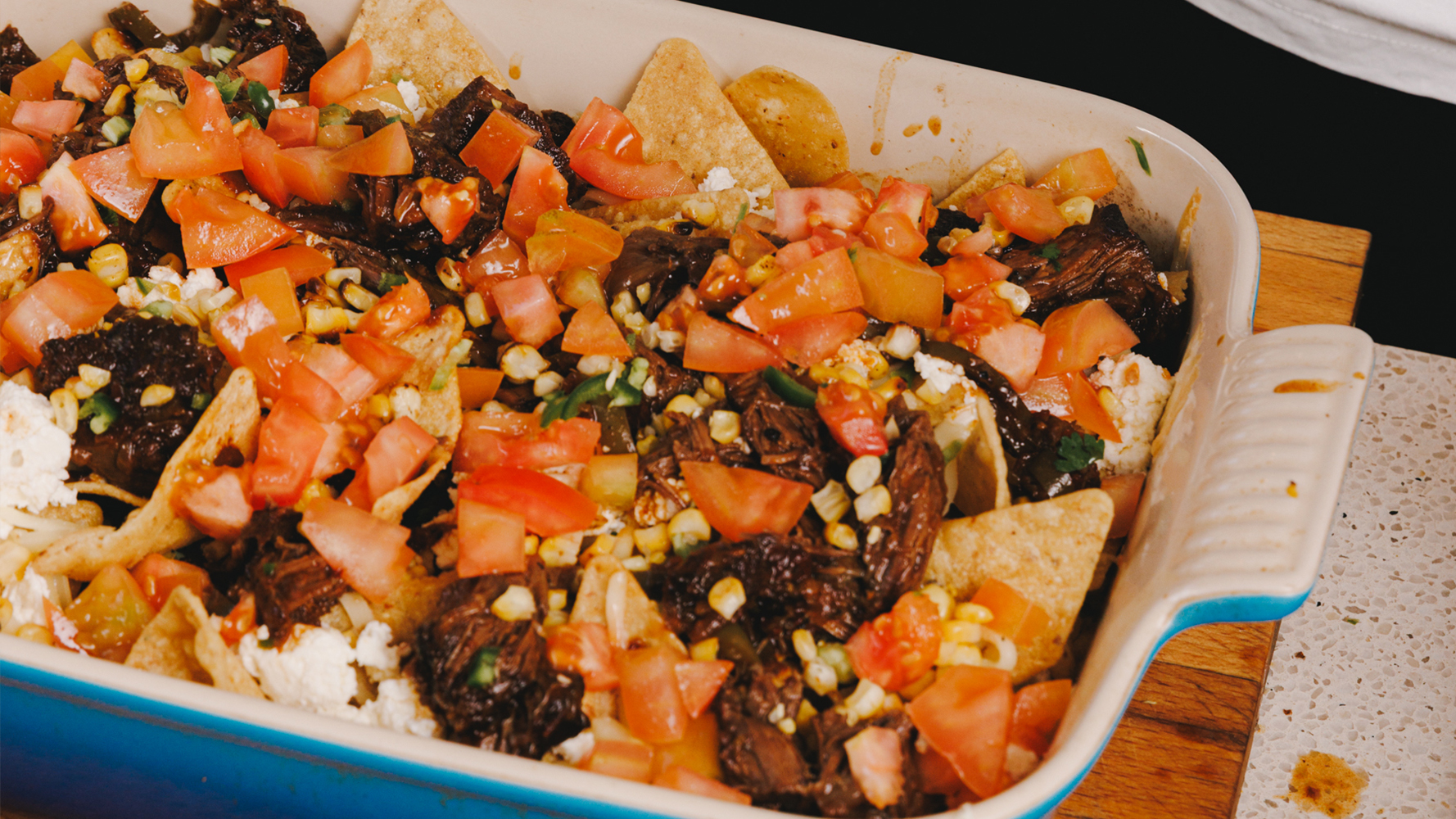 La Tortillería x Fancy Hank's Beef Barbacoa Loaded Totopos - La Tortilleria